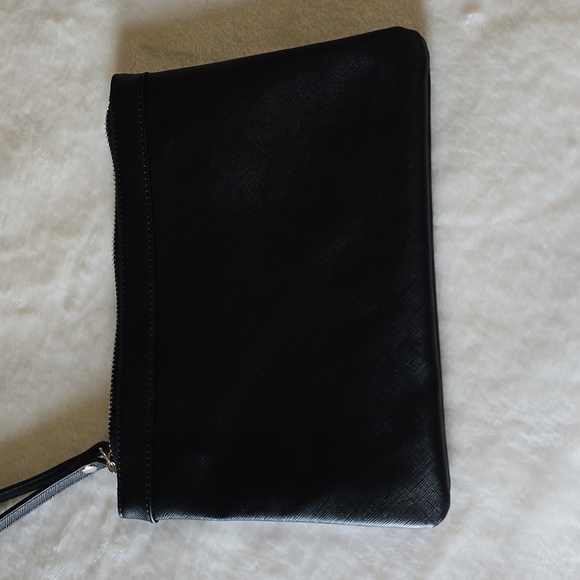 White House Black Market Sunflower Pouch Wristlet - Picture 5 of 11